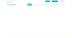 Desktop Screenshot of hotelperrakis.com